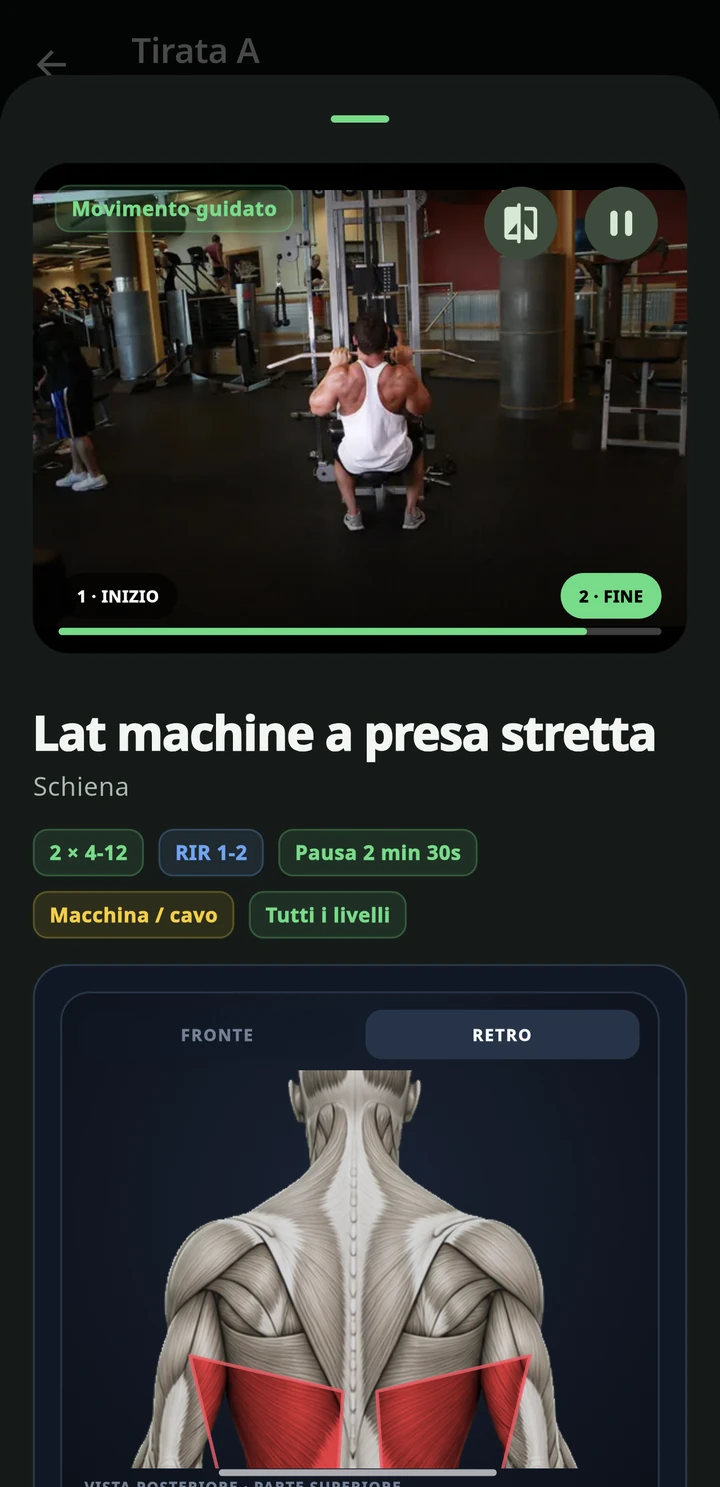 Simbiosis Training — Controlla la tecnica o cambia esercizio