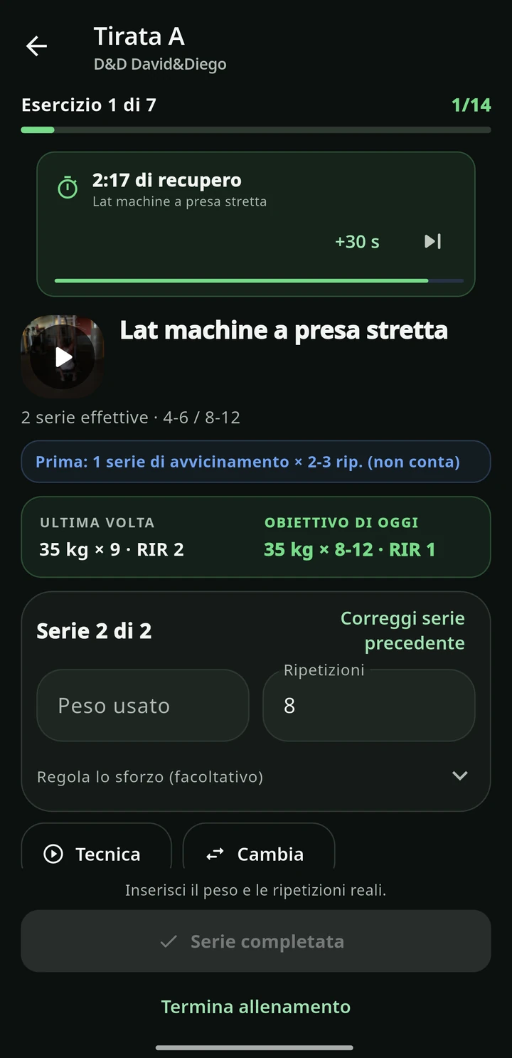 Simbiosis Training — Recupera e continua