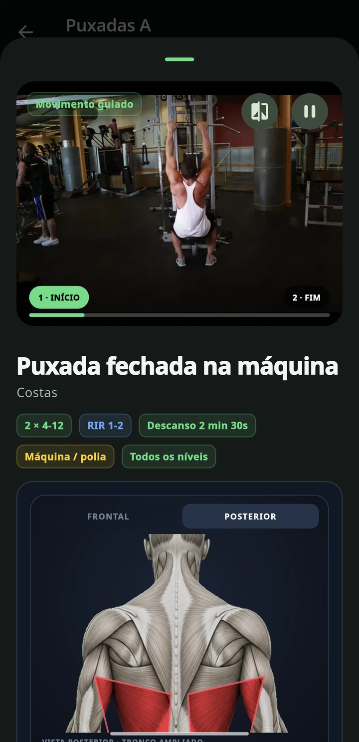 Simbiosis Training — Vê a técnica ou troca o exercício